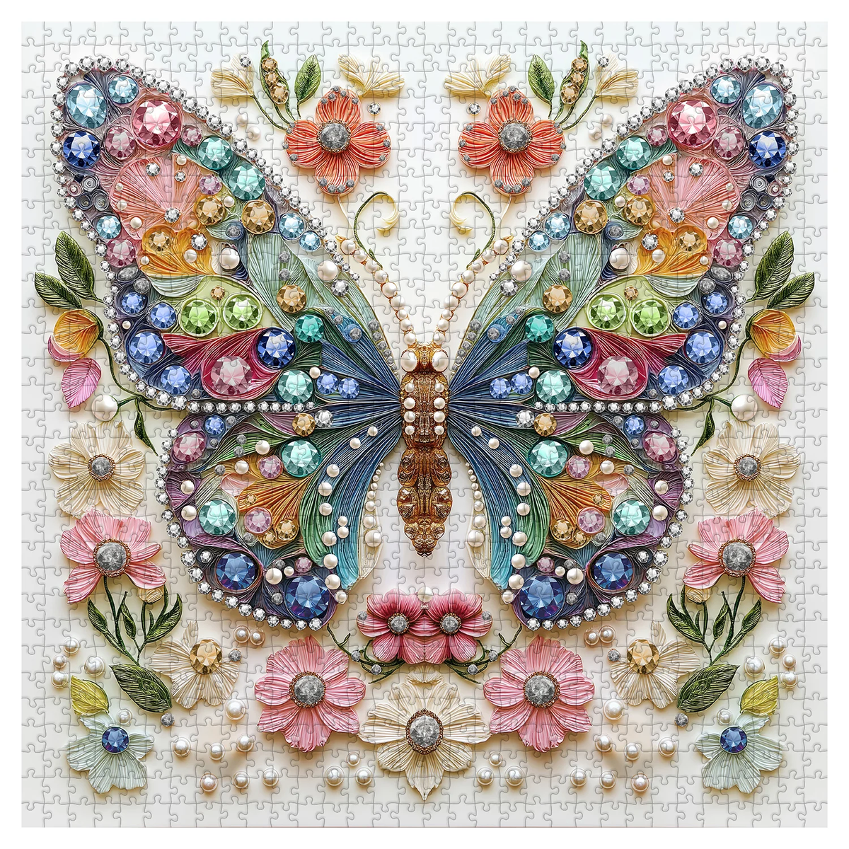 Exquisite Paper Art: Create, Relax, and Unwind with a Colorful Animal Puzzle 🧩✨🌿