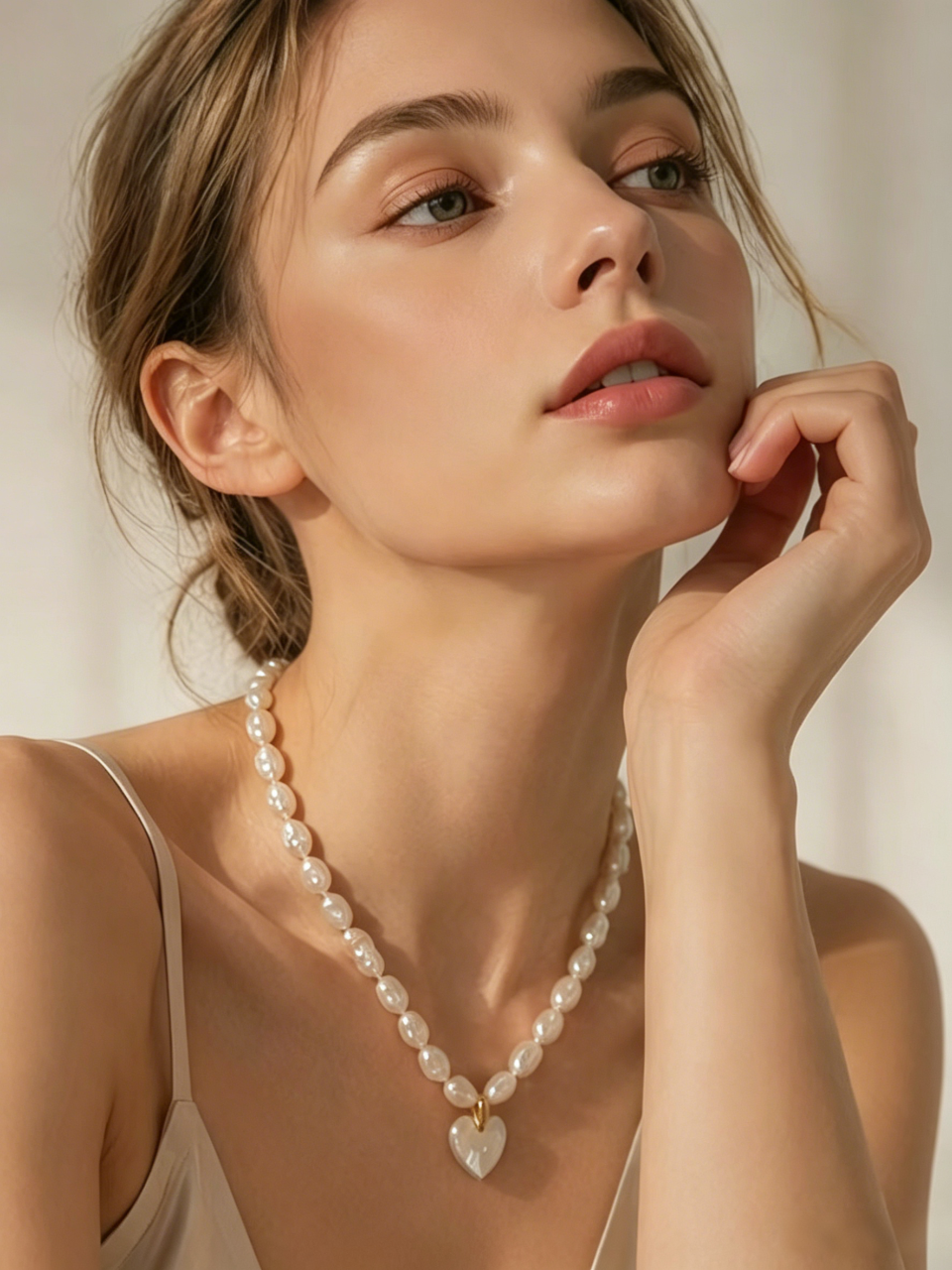 Runaway Sweetheart Heart Necklace