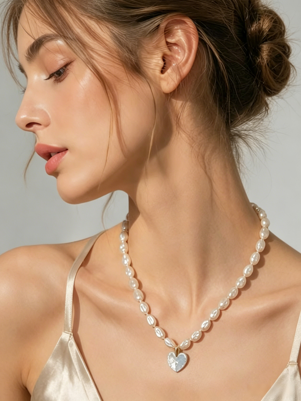 Runaway Sweetheart Heart Necklace