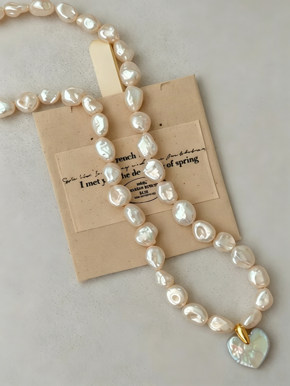 Runaway Sweetheart Heart Necklace
