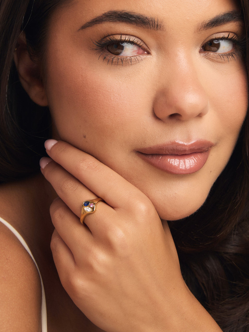 Birthstone Signet Ring