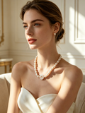 Roman Antiquity Baroque Pearl Choker