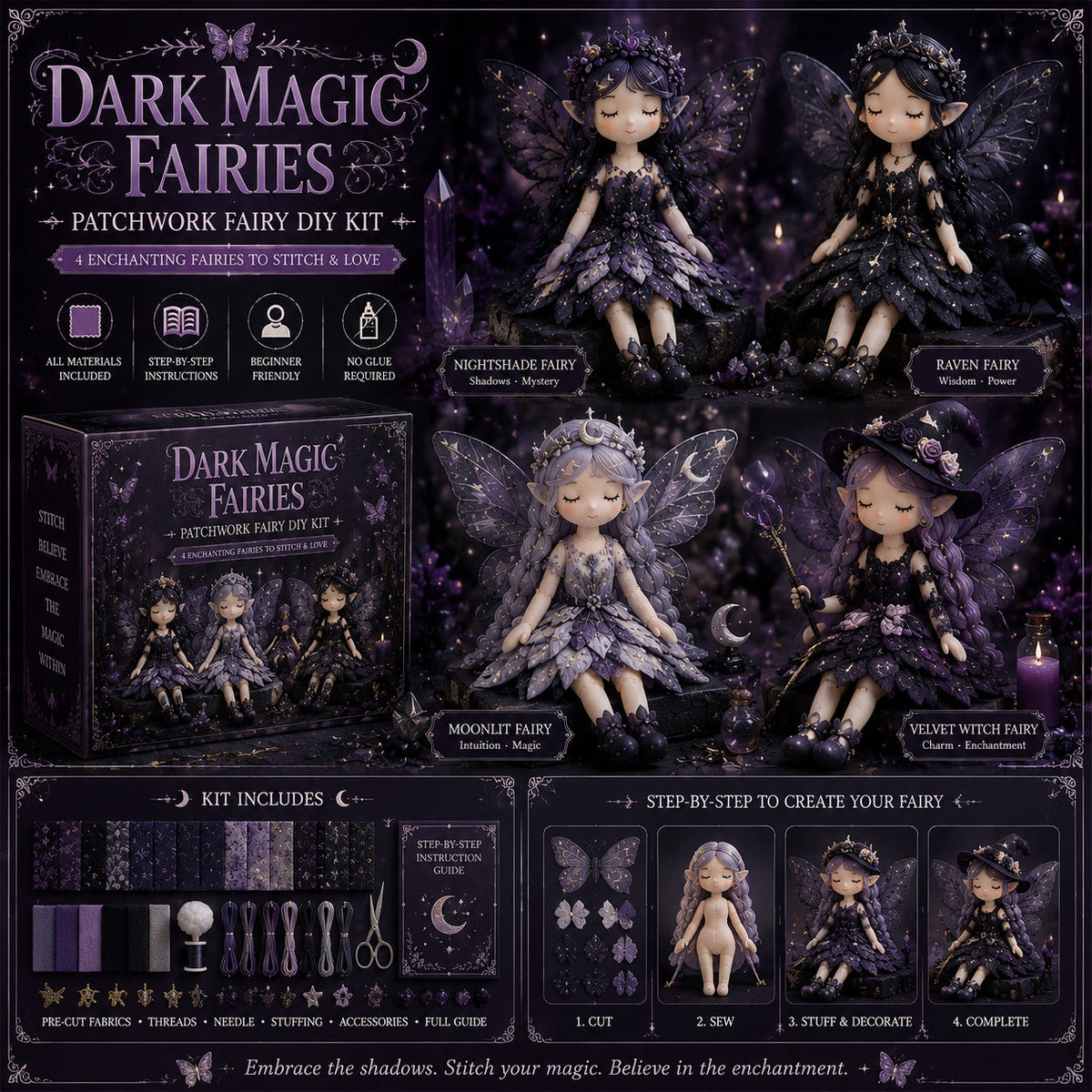 Fairy Patchwork DIY Collection