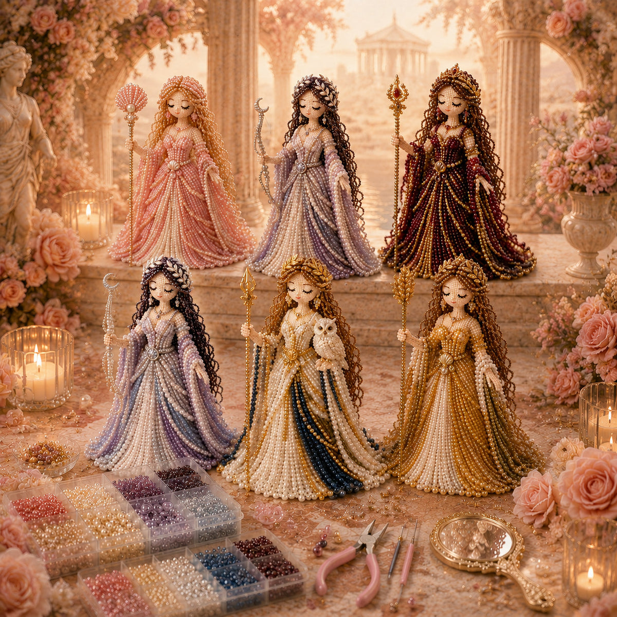 Divine Beaded Goddess  Kit