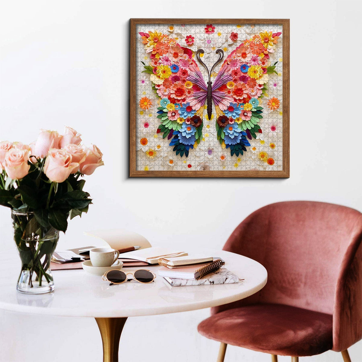 Exquisite Paper Art: Create, Relax, and Unwind with a Colorful Animal Puzzle 🧩✨🌿