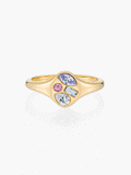 Birthstone Signet Ring